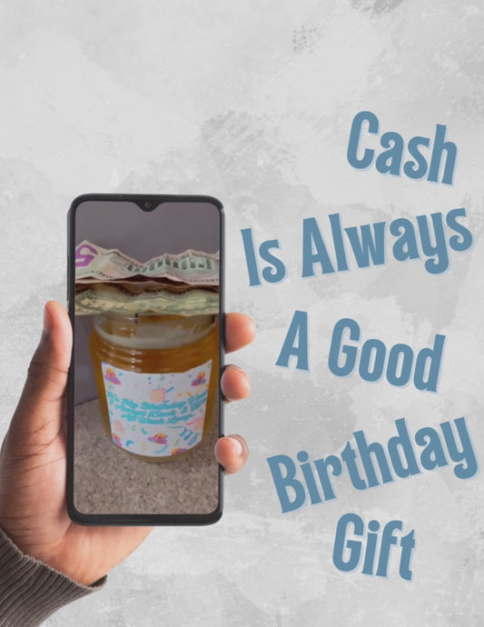 Birthday Cash Candle